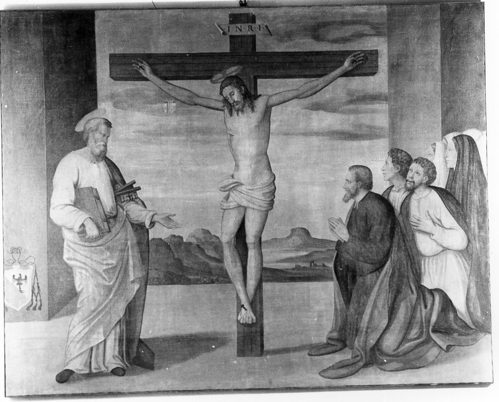 crocifissione (dipinto) - ambito romagnolo (seconda metà sec. XVIII)