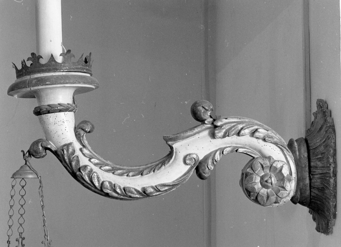 candeliere - manifattura romagnola (seconda metà sec. XVIII)