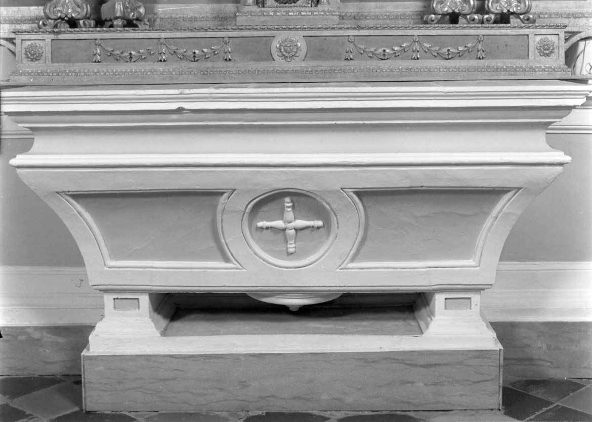 mensa d'altare - manifattura romagnola (sec. XIX)
