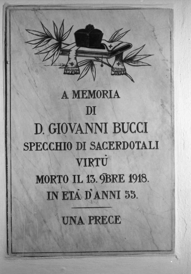 lapide tombale - manifattura romagnola (sec. XX)