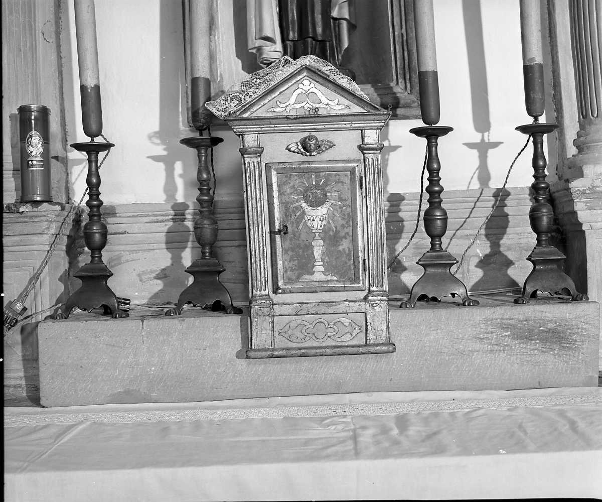 candeliere, serie - bottega toscana (sec. XVIII)