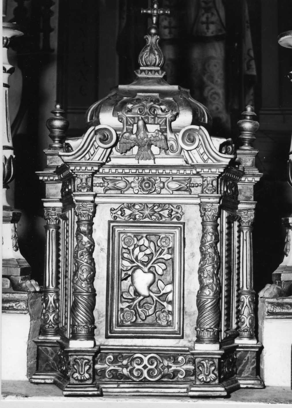 tabernacolo - bottega romana (sec. XVII)