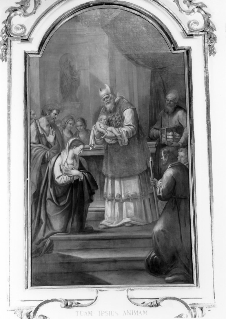 presentazione di Maria Vergine al tempio (dipinto, elemento d'insieme) di Cignani Paolo (metà sec. XVIII)