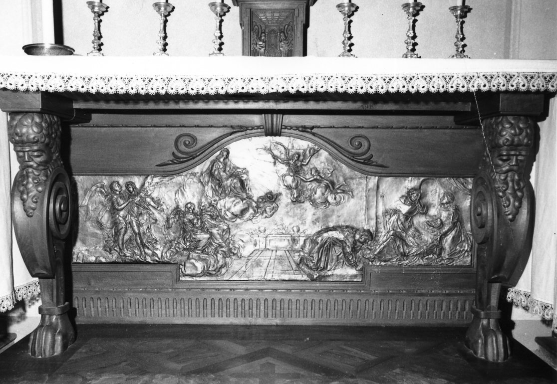 mensa d'altare - manifattura romagnola (sec. XIX)