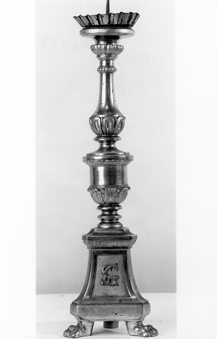 candeliere - manifattura romagnola (ultimo quarto sec. XVIII)