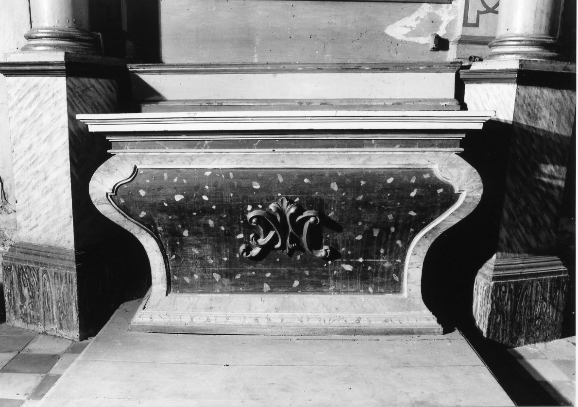 altare - manifattura tosco-romagnola (metà sec. XVIII)