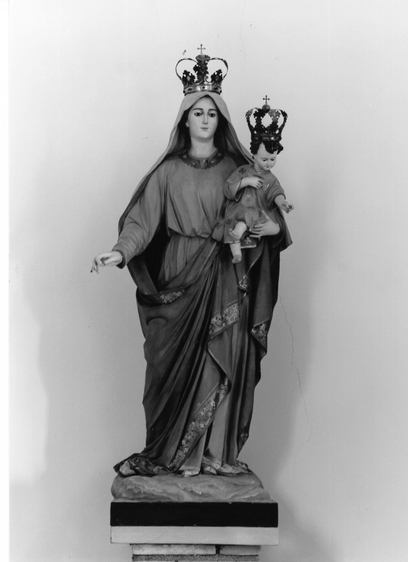 Madonna del Rosario (statua) - ambito romagnolo (seconda metà sec. XIX)