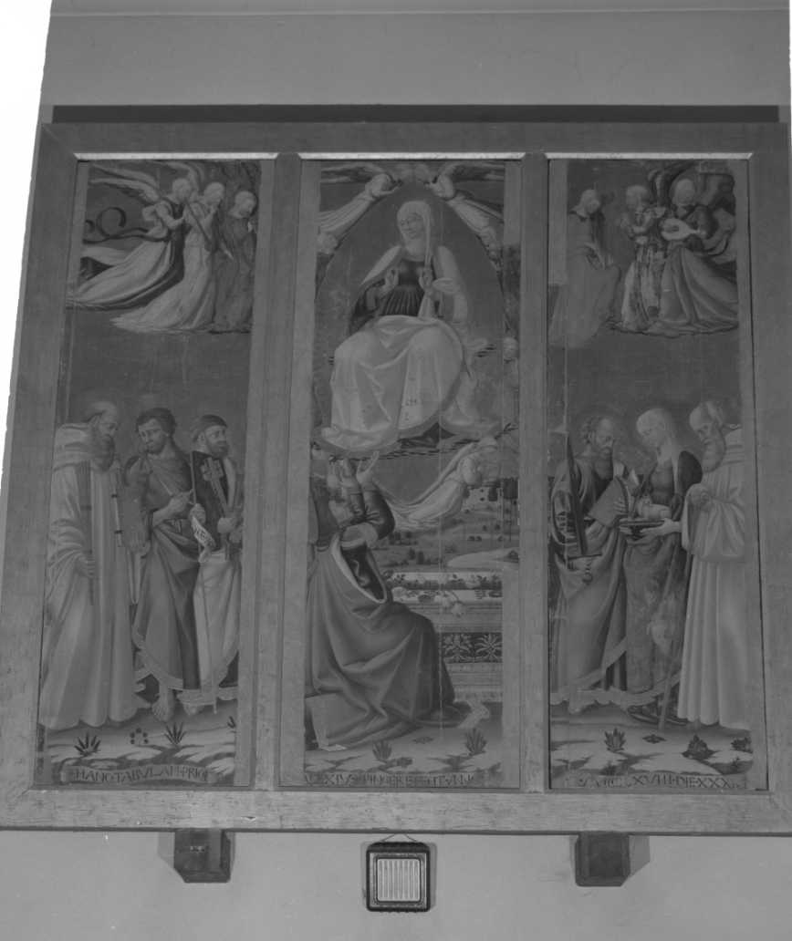 La Madonna Assunta e Santi, Madonna Assunta e Santi (dipinto) di Neri di Bicci (terzo quarto sec. XV)