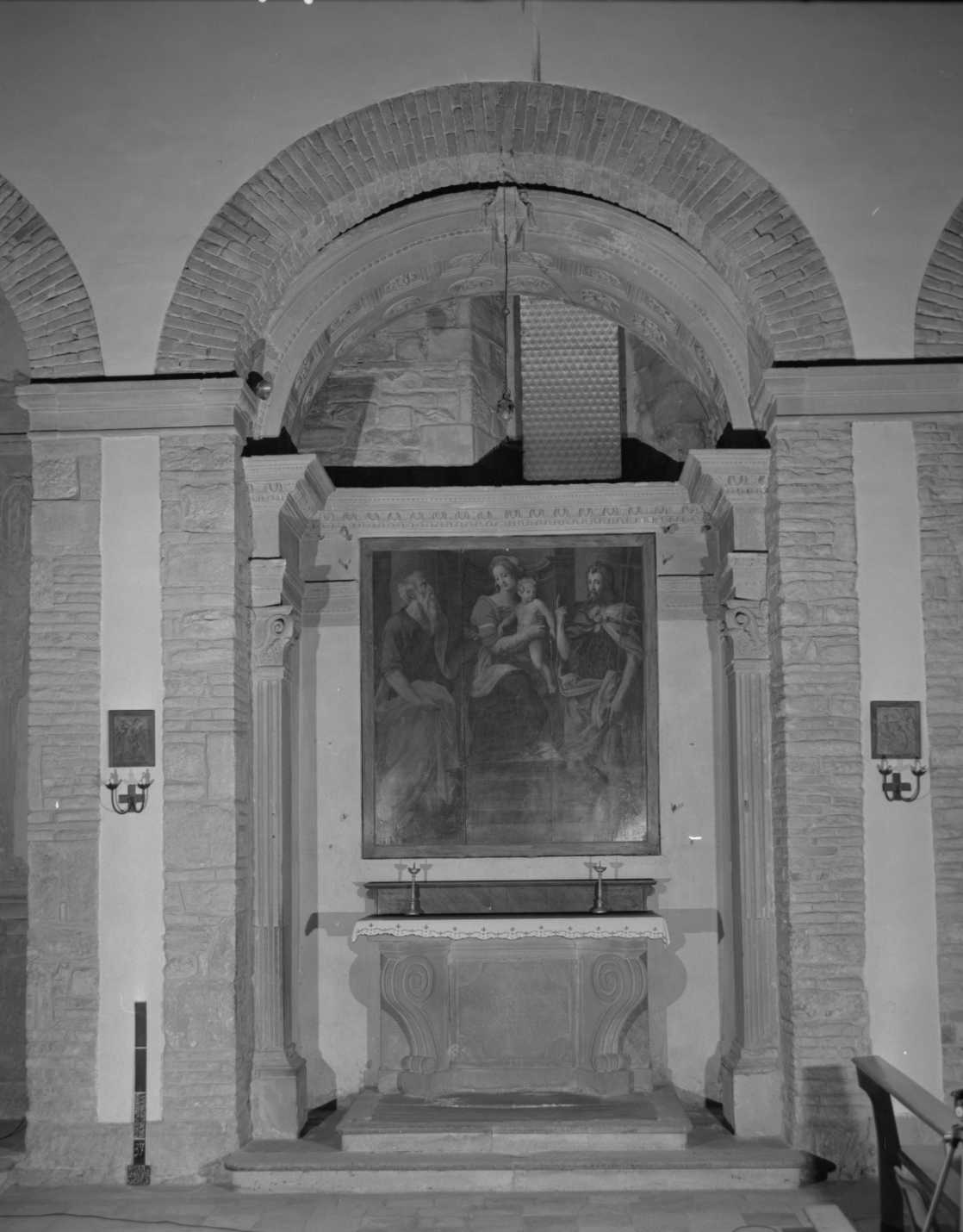 altare - ambito toscano (prima metà sec. XVI)