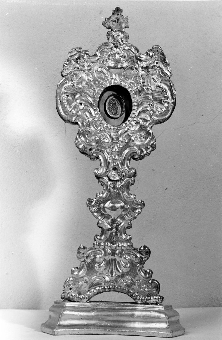 reliquiario - a ostensorio - produzione romagnola (sec. XVIII)