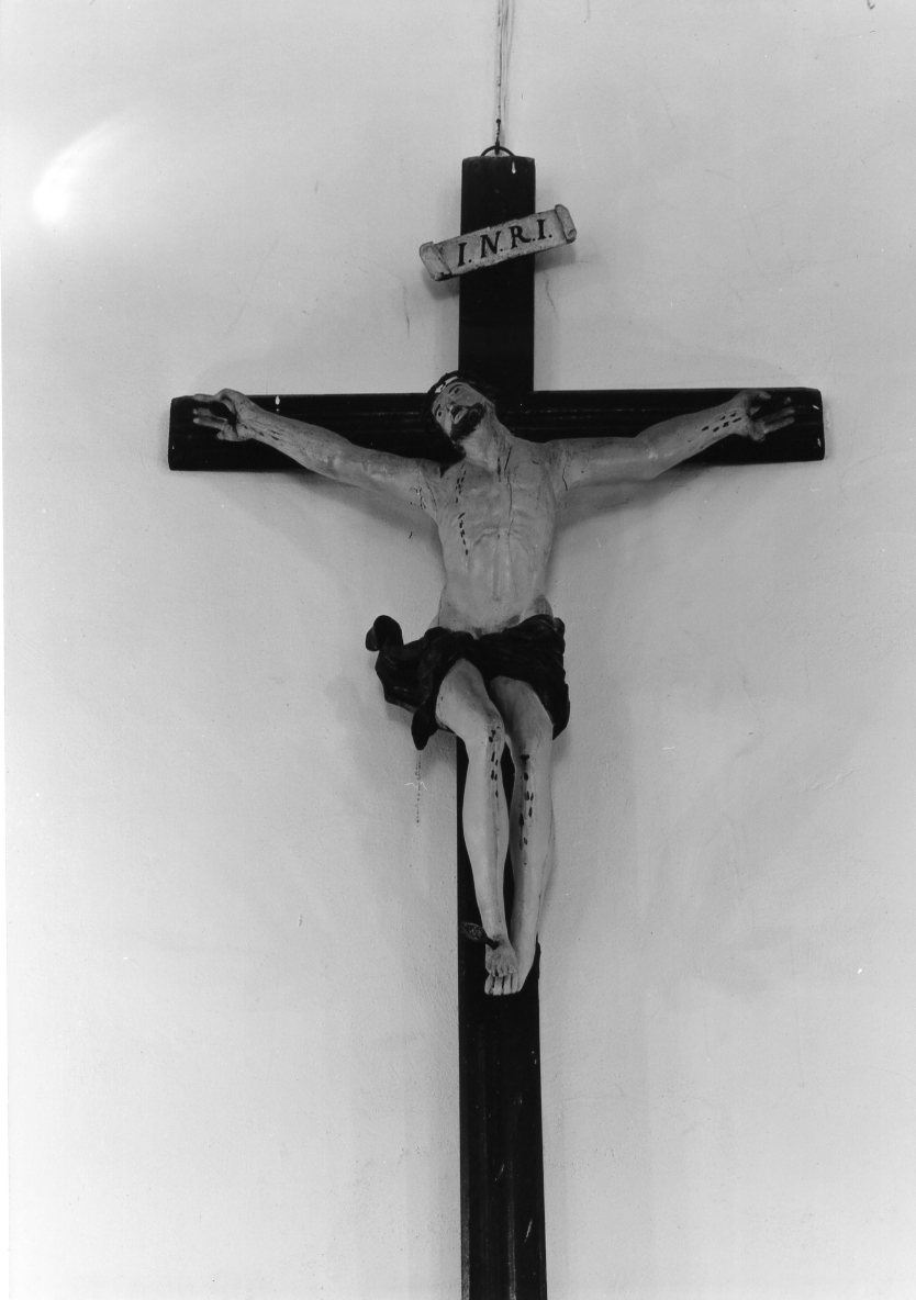 Cristo crocifisso (scultura) - ambito tosco-romagnolo (seconda metà sec. XVIII)
