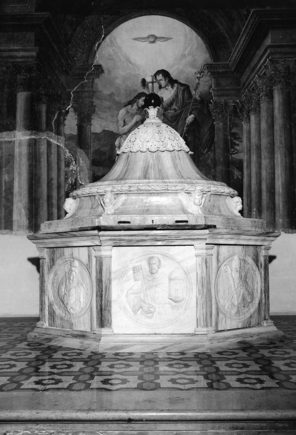 fonte battesimale di Barilotto Pietro (sec. XVI)