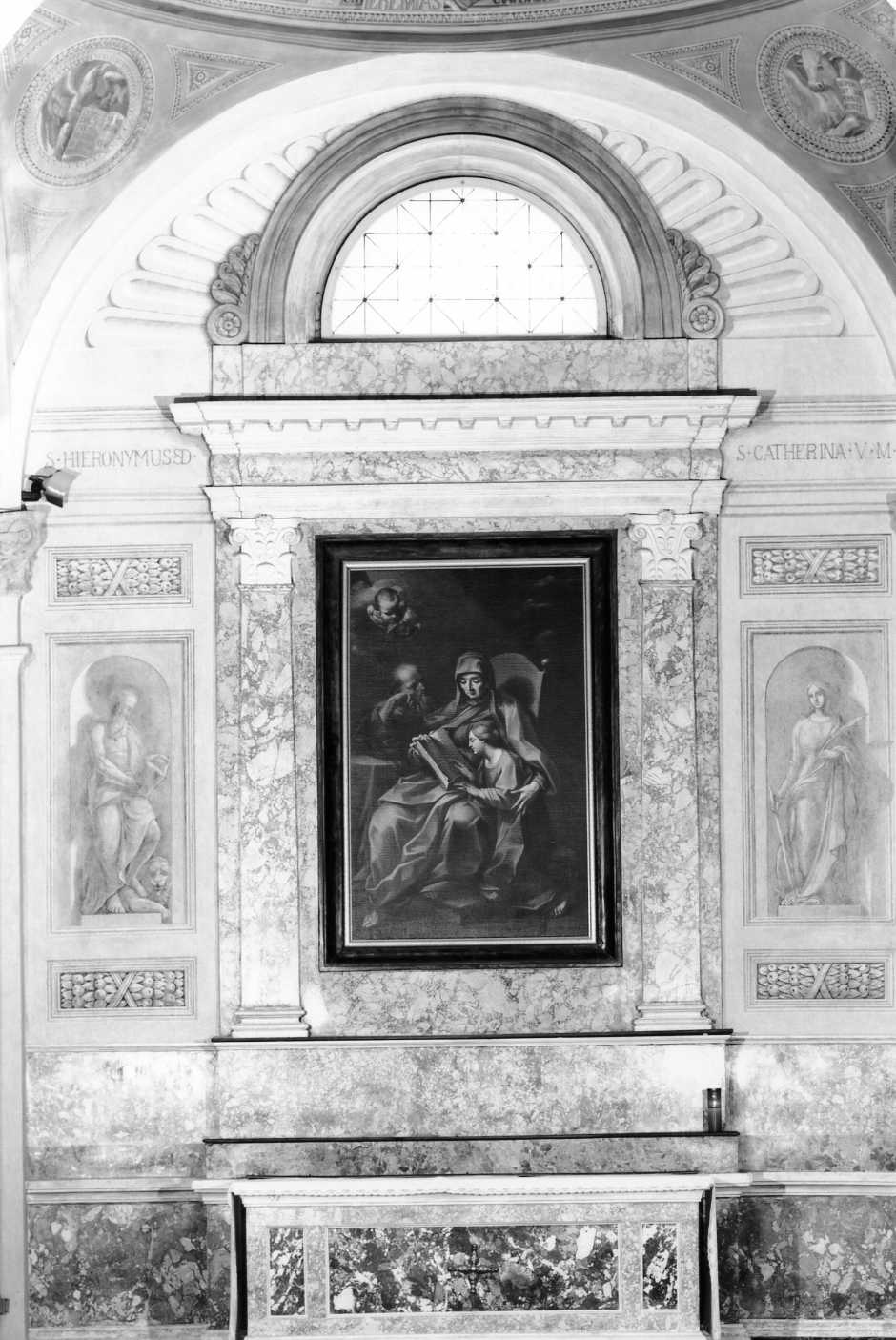 altare maggiore - bottega romagnola (sec. XIX)