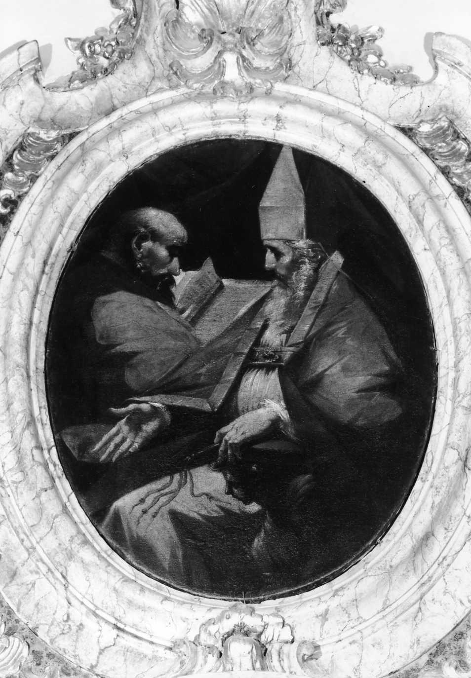 Dottori della chiesa (dipinto) - ambito romagnolo (sec. XVIII)