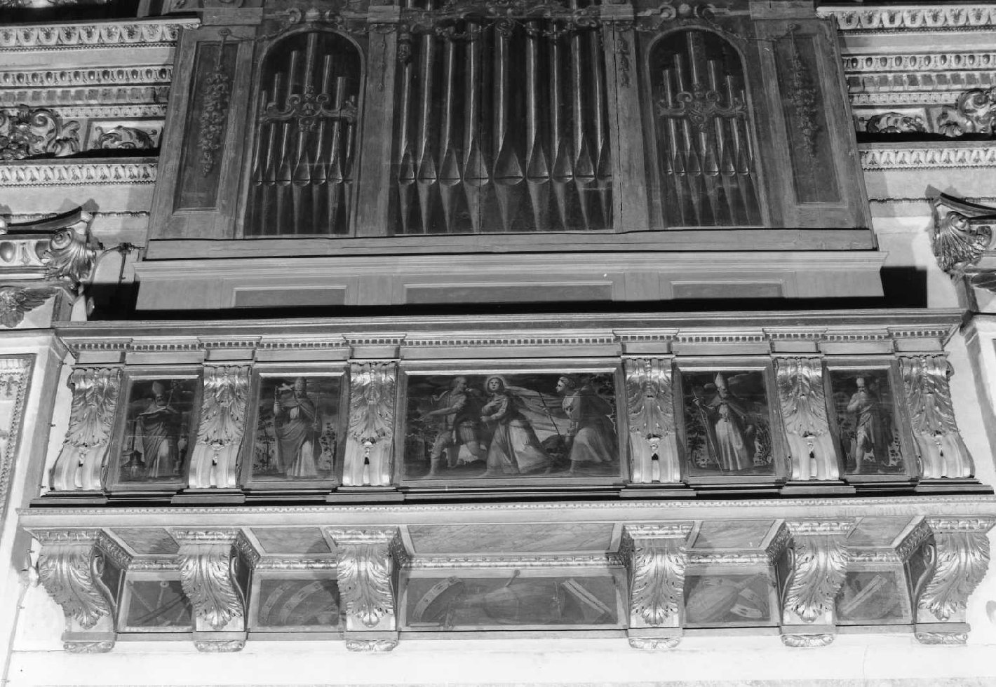 cantoria - bottega romagnola (sec. XVII)