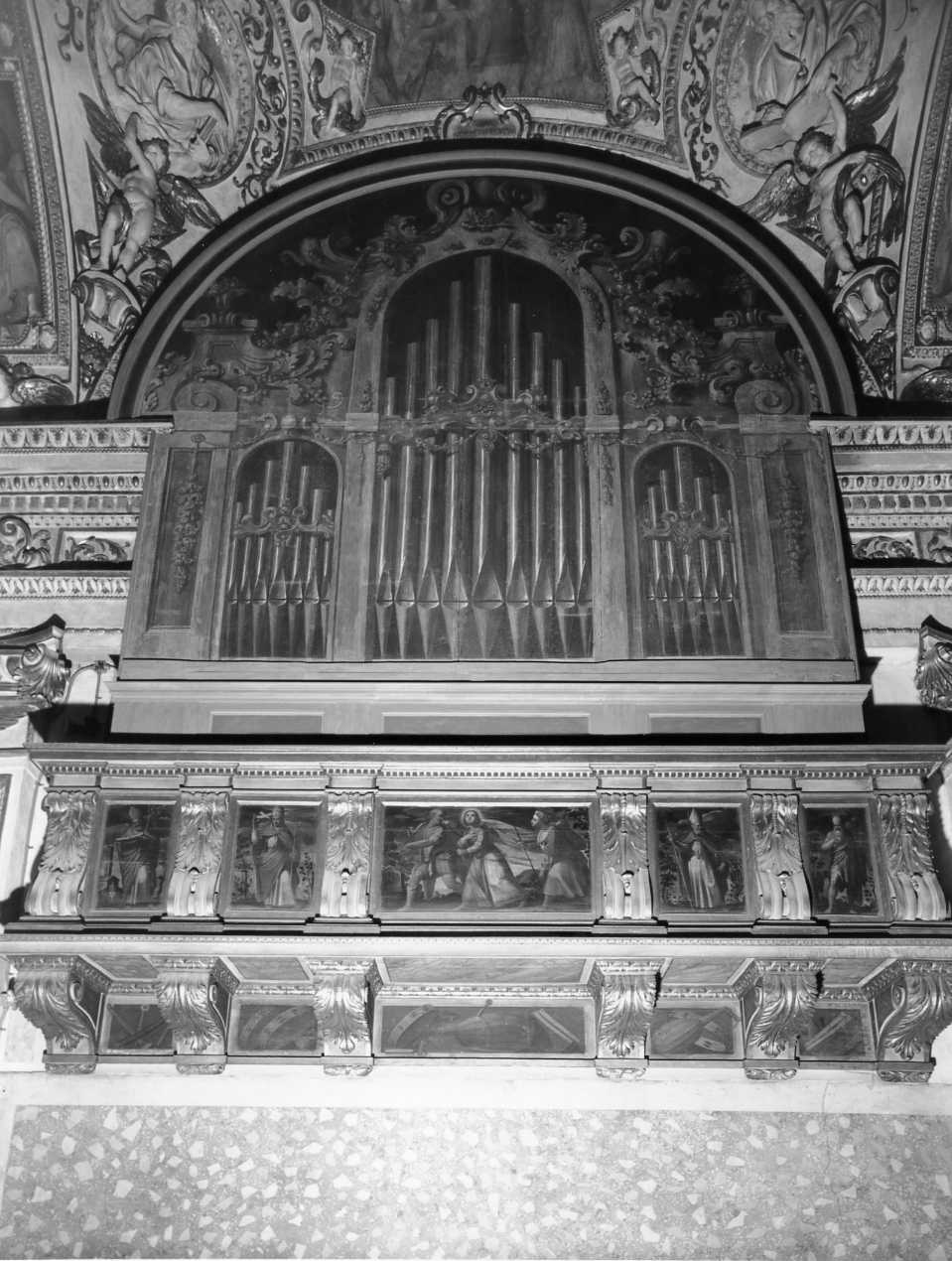 cassa d'organo - bottega romagnola (sec. XVII)