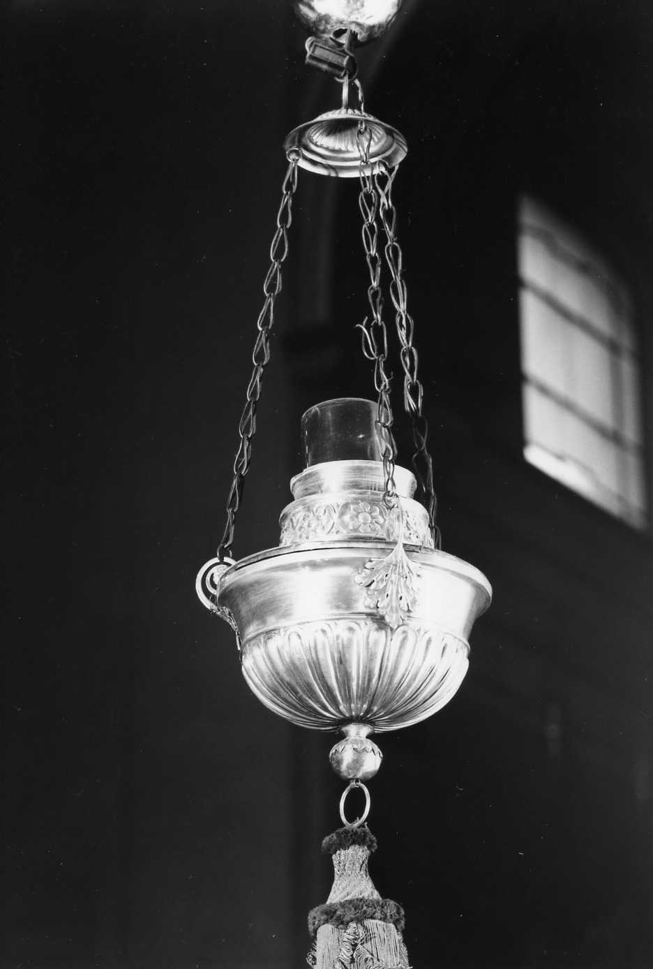 lampada pensile - bottega romagnola (sec. XIX)