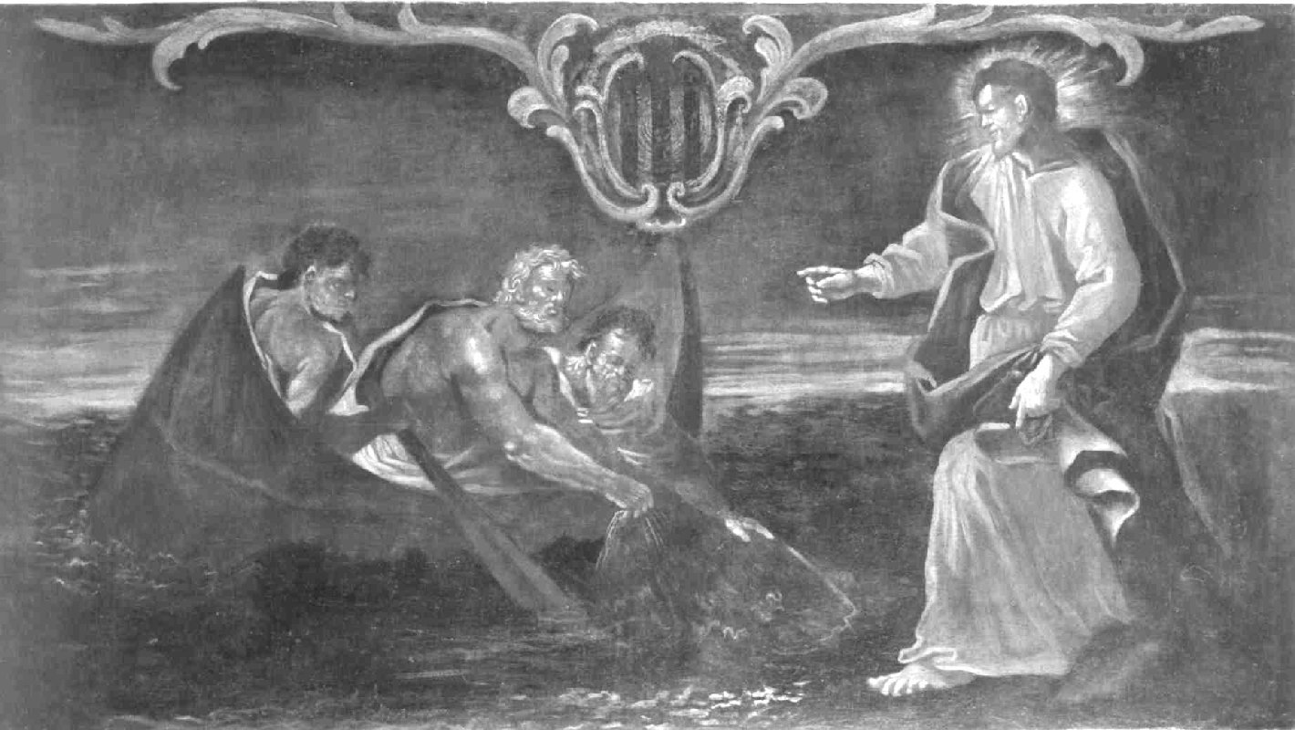 Pesca miracolosa (dipinto) di Serra Cristoforo (sec. XVII)