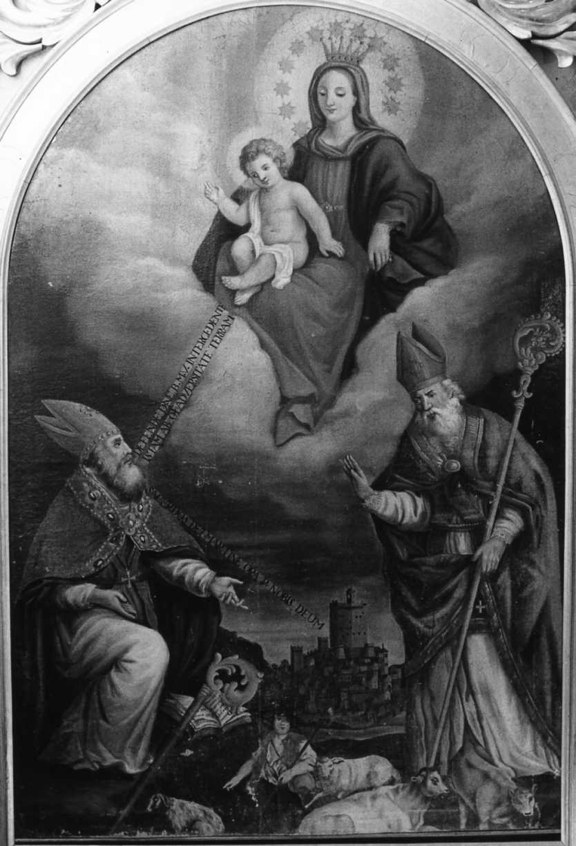 Madonna con Bambino e Santi (dipinto) - ambito romagnolo (seconda metà sec. XVII)