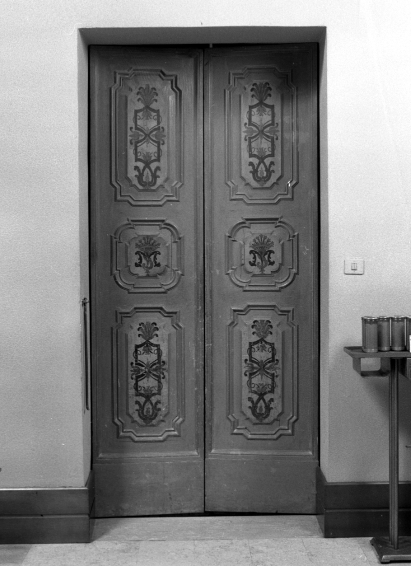 porta - a due battenti - manifattura romagnola (seconda metà sec. XVIII)