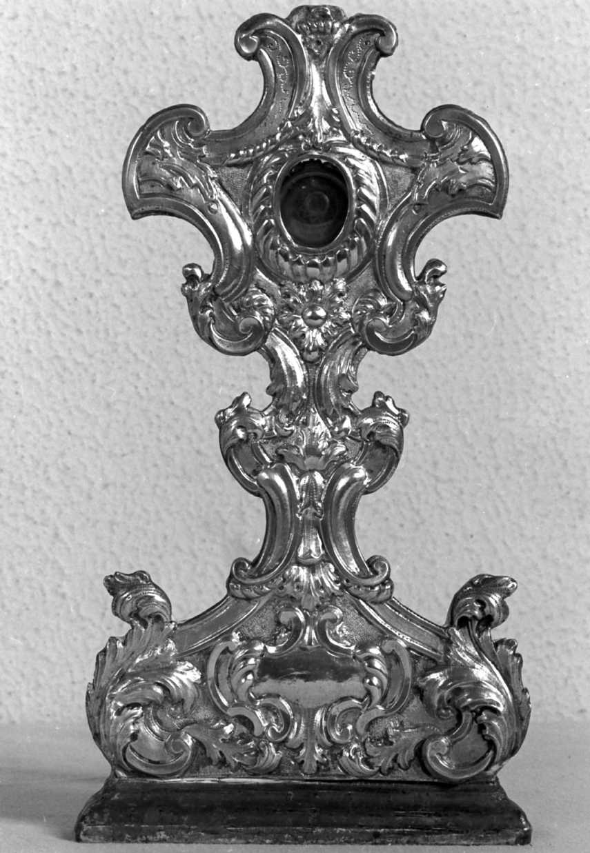 reliquiario - a ostensorio - manifattura romagnola (seconda metà sec. XVIII)