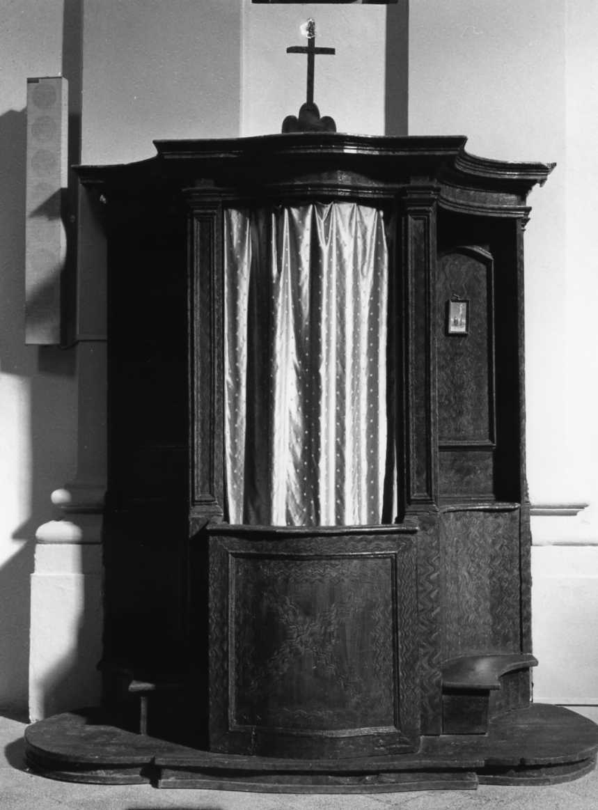 confessionale - manifattura romagnola (seconda metà sec. XVIII)