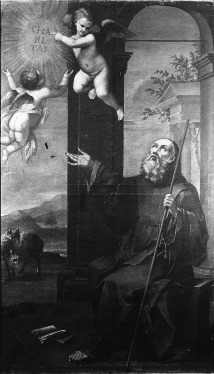 San Francesco di Paola (dipinto) - ambito romagnolo (sec. XVIII)