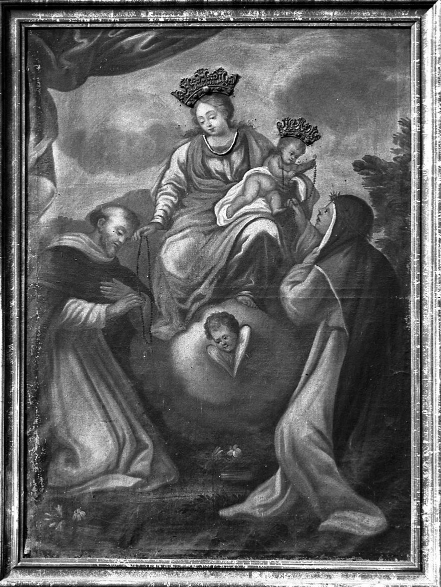 Madonna del Rosario (dipinto) - ambito romagnolo (inizio sec. XVIII)