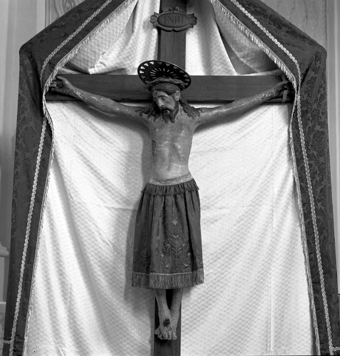 Cristo crocifisso (scultura) - ambito romagnolo (prima metà sec. XVIII)