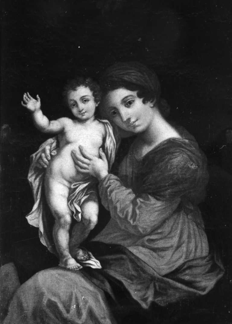Madonna con Bambino (dipinto) - ambito romagnolo (metà sec. XIX)