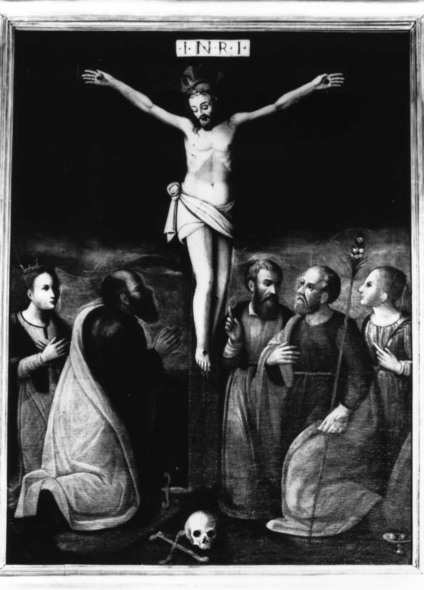 Cristo crocifisso (dipinto) - ambito romagnolo (prima metà sec. XVII)
