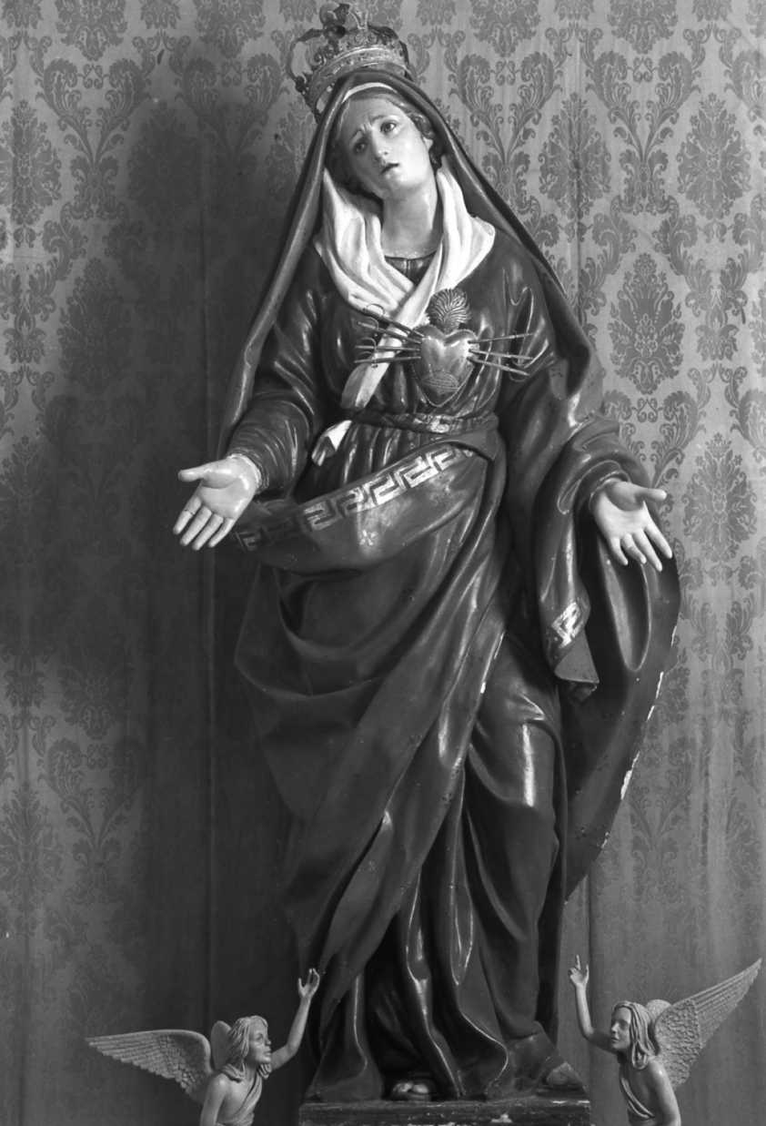Madonna Addolorata (scultura) - bottega romagnola (sec. XX)