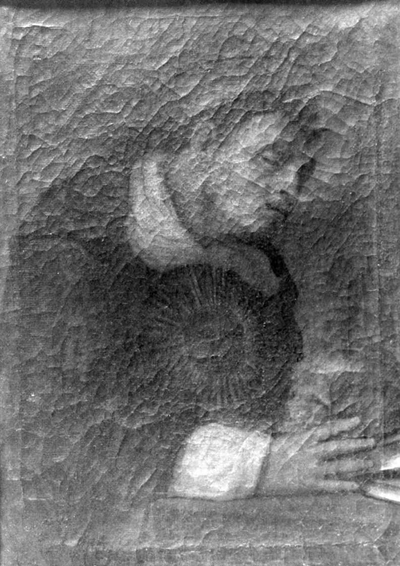 San Nicola da Tolentino (dipinto) di Capizucchi Marco (sec. XIX, sec. XIX)