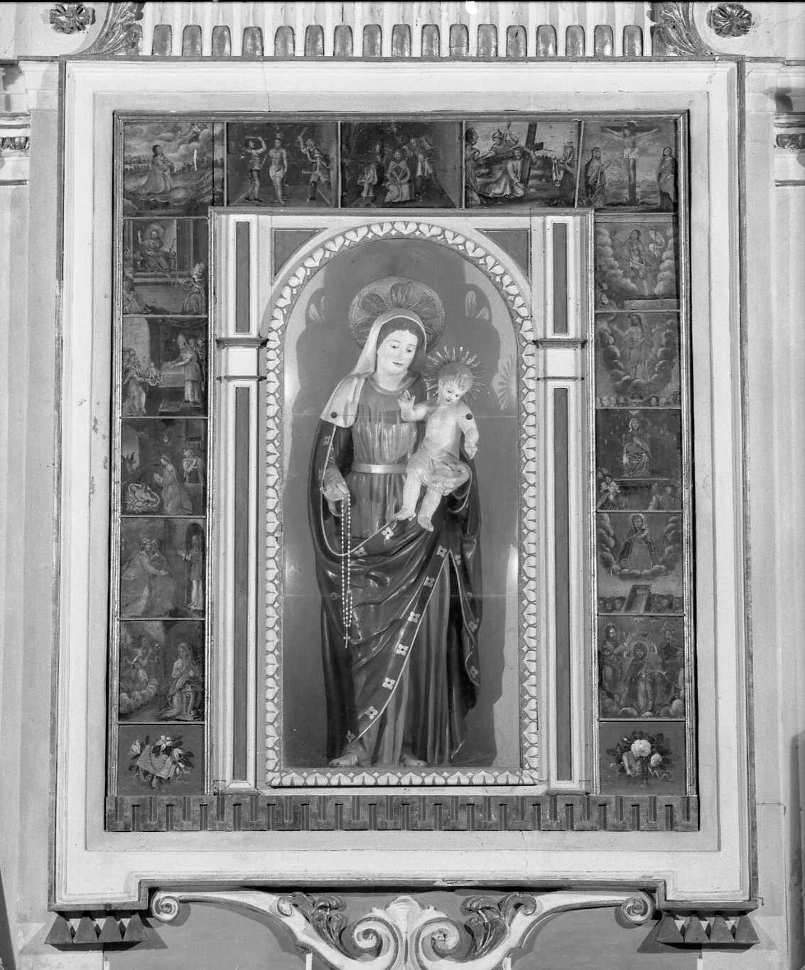 I 15 misteri del Rosario, misteri del rosario (dipinto) di Cagnolino Giacomo (sec. XVII)
