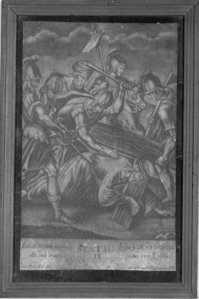 stazioni della via crucis (incisione, insieme) di Hafner Johann Christoph (prima metà sec. XVIII)