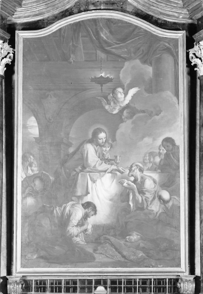 comunione degli apostoli (dipinto) di Cignaroli Giambettino (sec. XVIII)