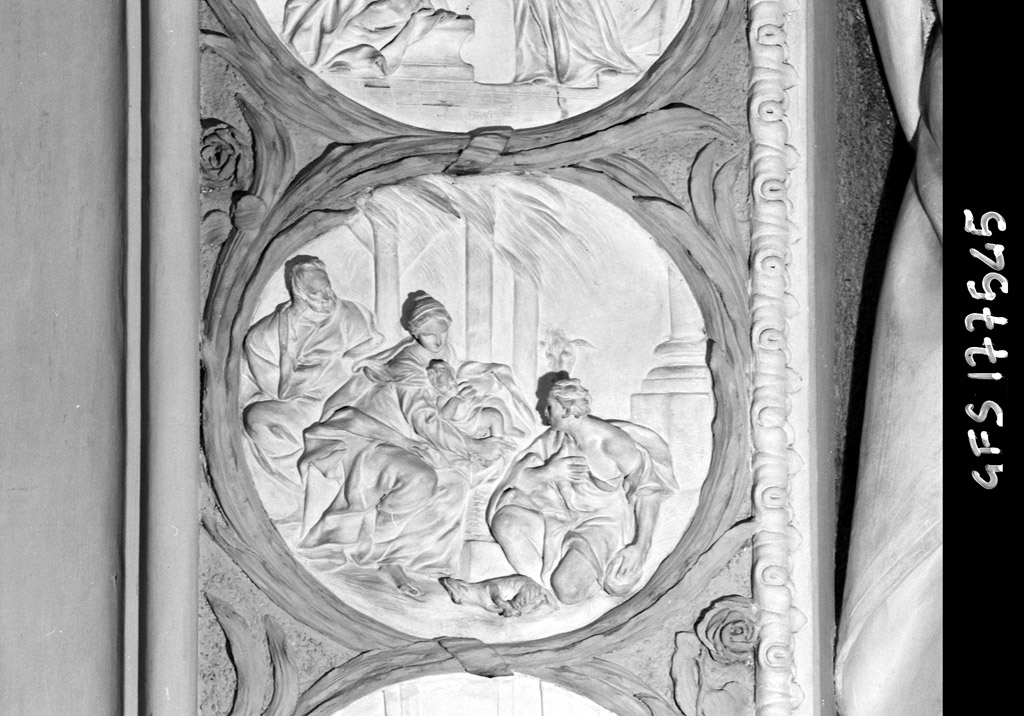 Misteri del Rosario (rilievo, ciclo) di Mazza Giuseppe Maria (fine sec. XVII)