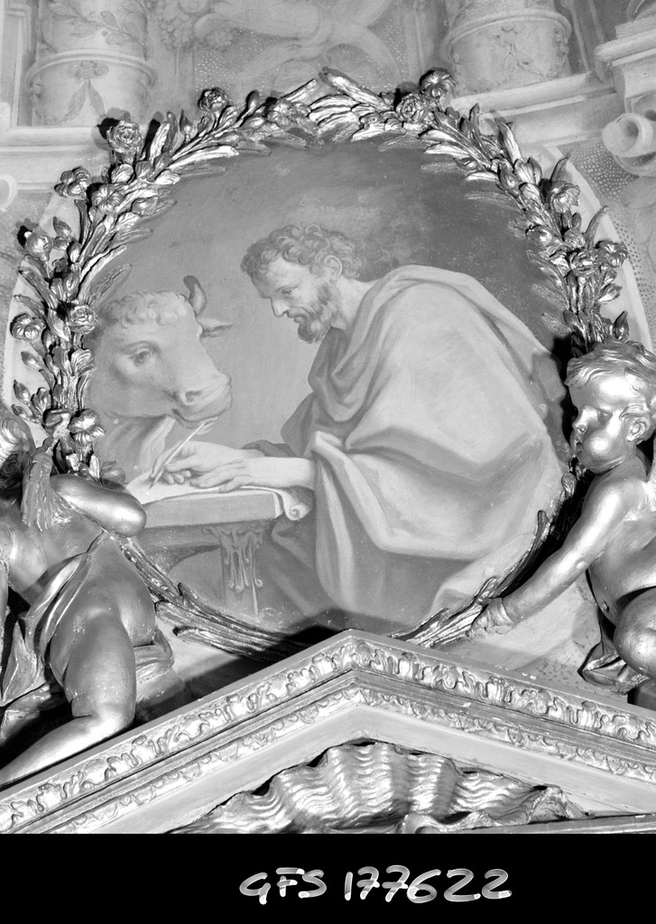 i quattro evangelisti (dipinto, ciclo) di Franceschini Marcantonio (e aiuti) (sec. XVII)