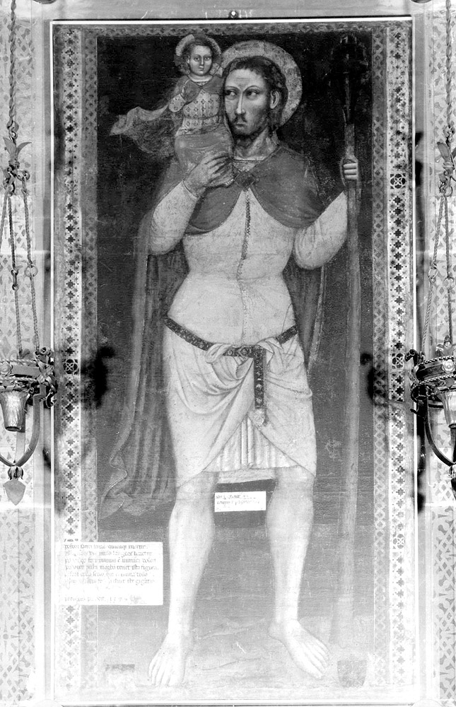 San Cristoforo (dipinto) di Cristoforo da Bologna (sec. XIV)