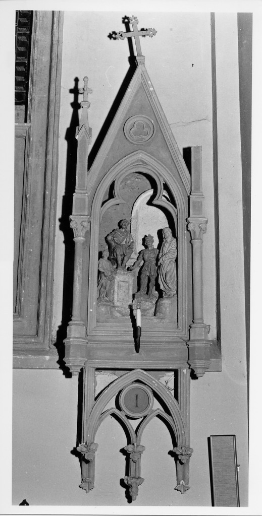 stazioni della Via Crucis (rilievo, insieme) - manifattura emiliana (primo quarto sec. XX)