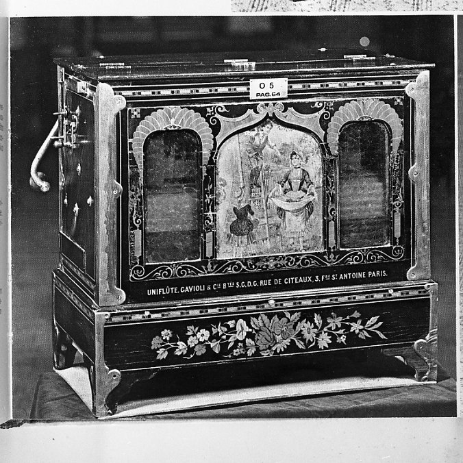 organo portativo automatico - produzione italiana (sec. XIX)