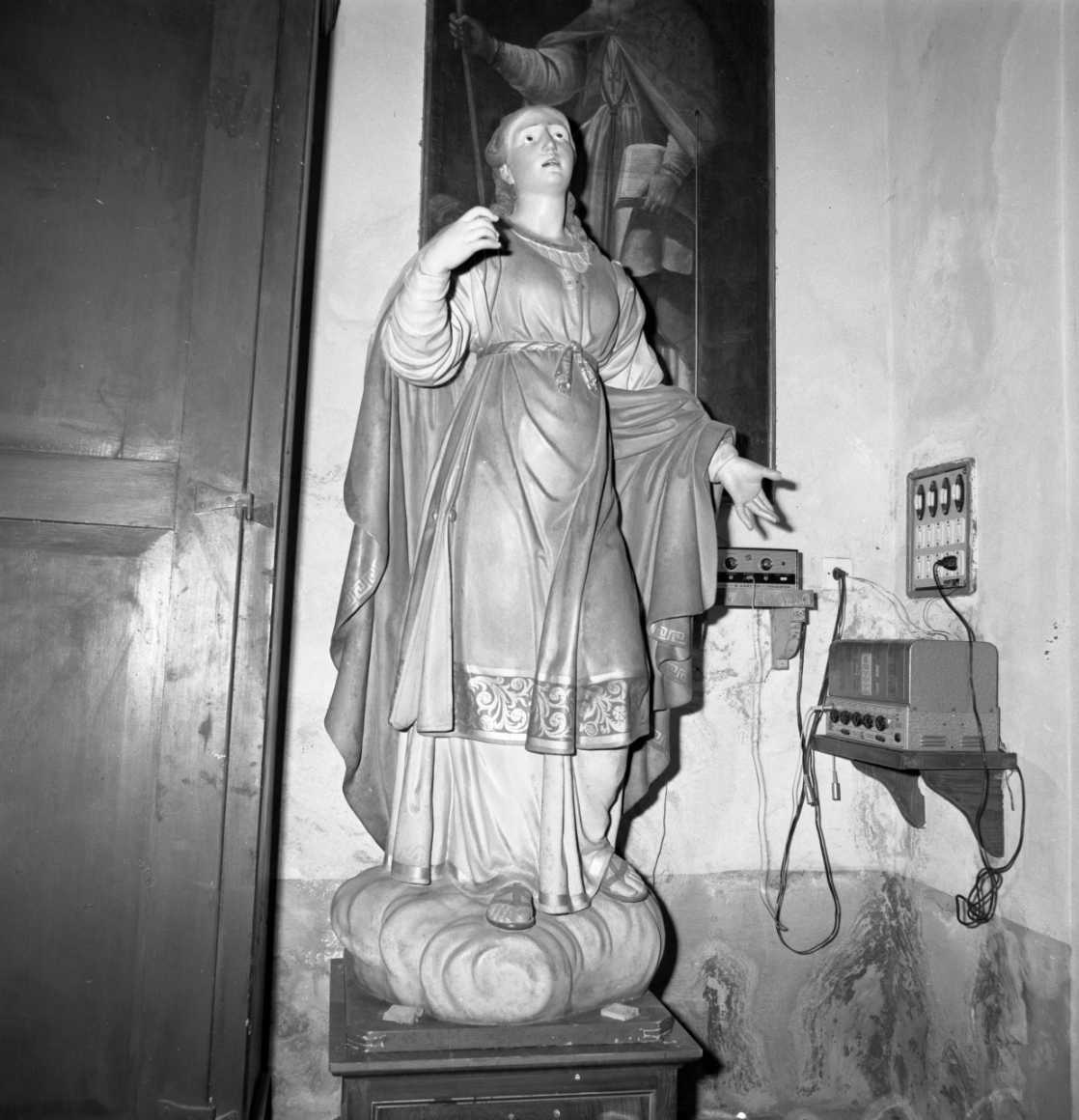 Santa Lucia (scultura, opera isolata) di Ballanti Graziani Francesco, Ballanti Giovanni Battista detto Graziani, Ballanti Graziani Giuseppe (sec. XIX)