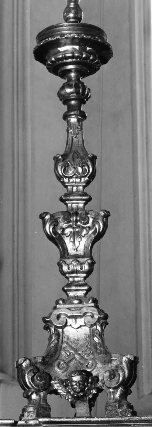 candeliere - bottega romagnola (metà sec. XVIII)