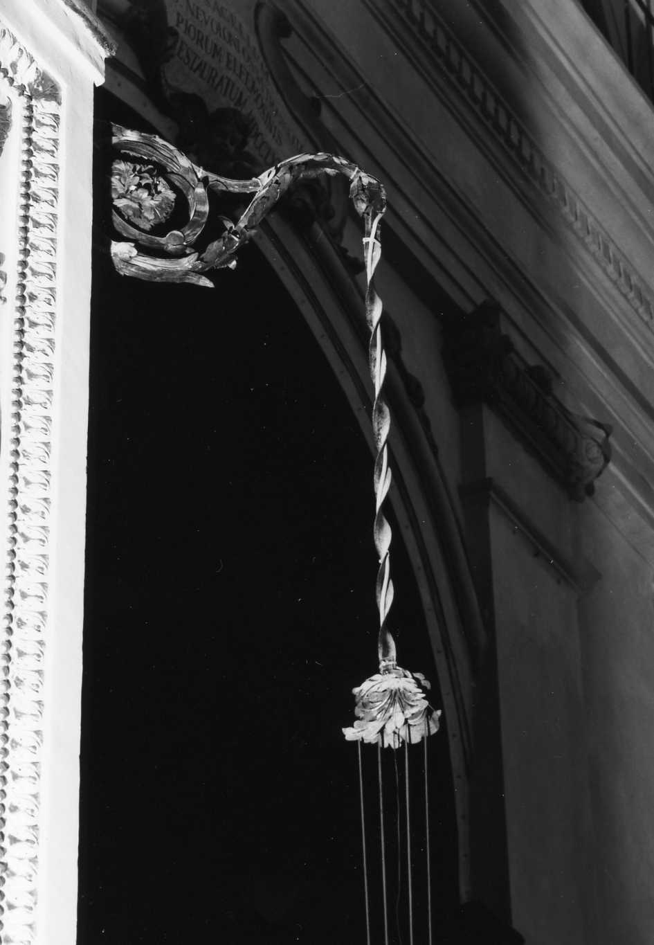 candeliere da parete - bottega romagnola (sec. XVIII)