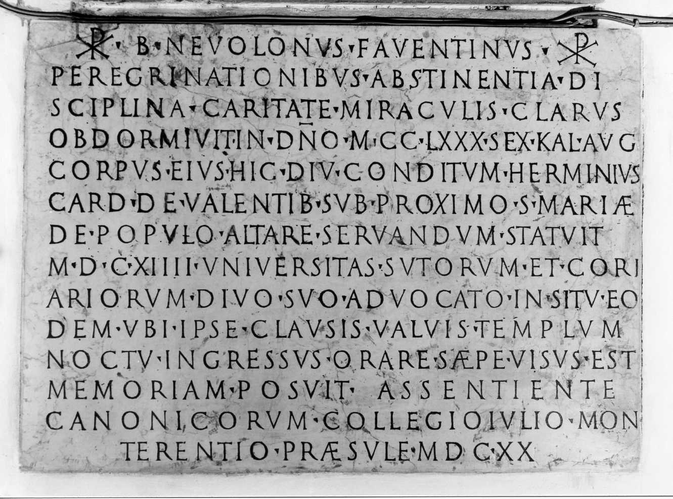 lapide - bottega romagnola (sec. XVII, sec. XX)