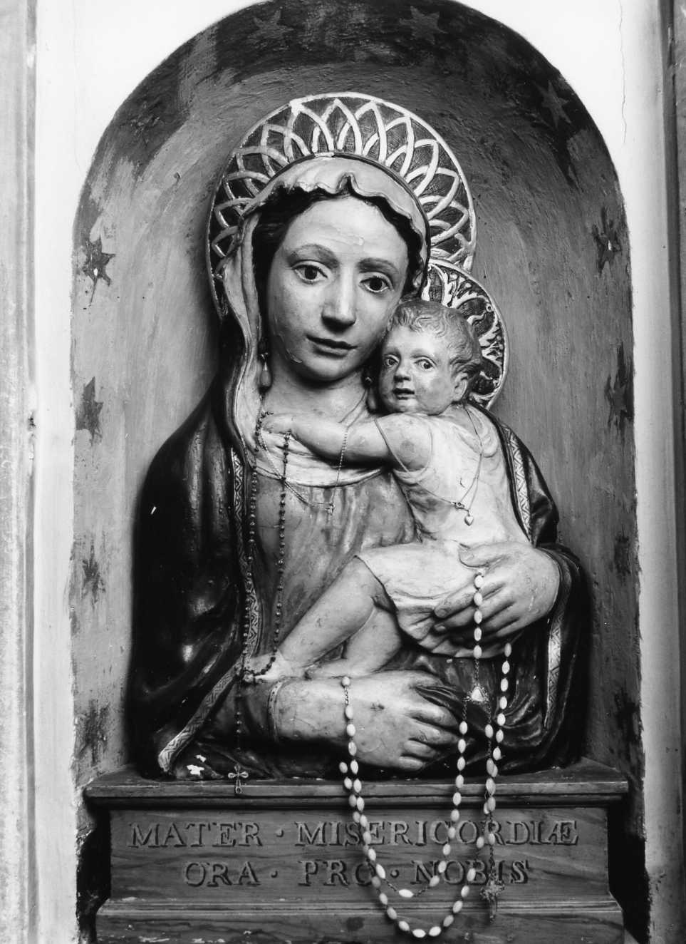 Madonna con Bambino (rilievo) - bottega romagnola (sec. XVII)