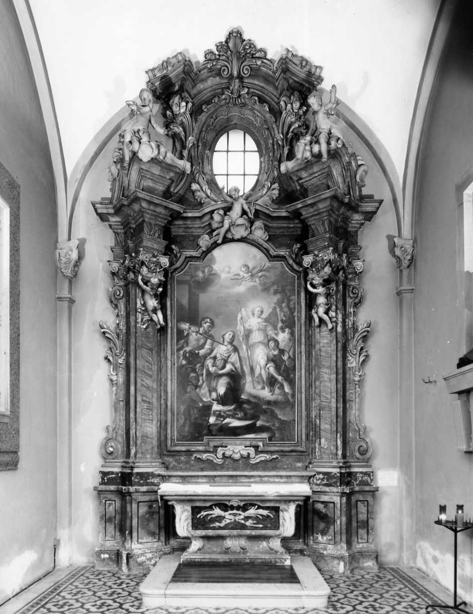 altare - bottega ticinese (fine sec. XVII)