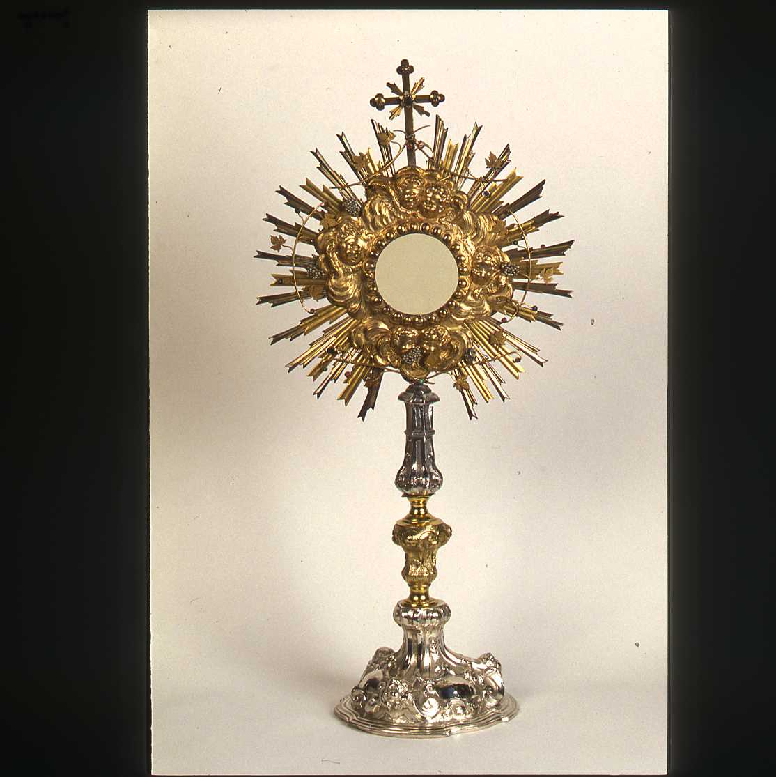 ostensorio - bottega romana (metà sec. XVIII)