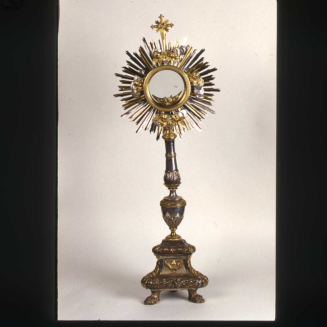 ostensorio di Bartolelli Gaspare II (secondo quarto sec. XIX)