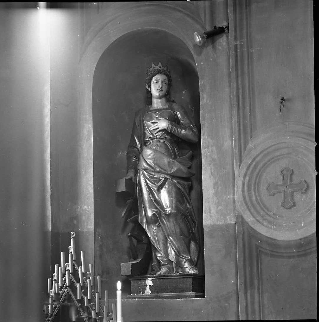 S. Caterina d'Alessandria (statua) - bottega veneta (terzo quarto sec. XVI)